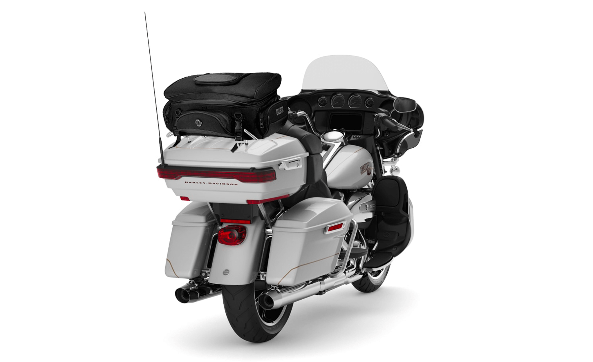 Viking Voyage Elite XL Motorcycle Sissy Bar Bag for Harley Davidson Bag on Bike View @expand