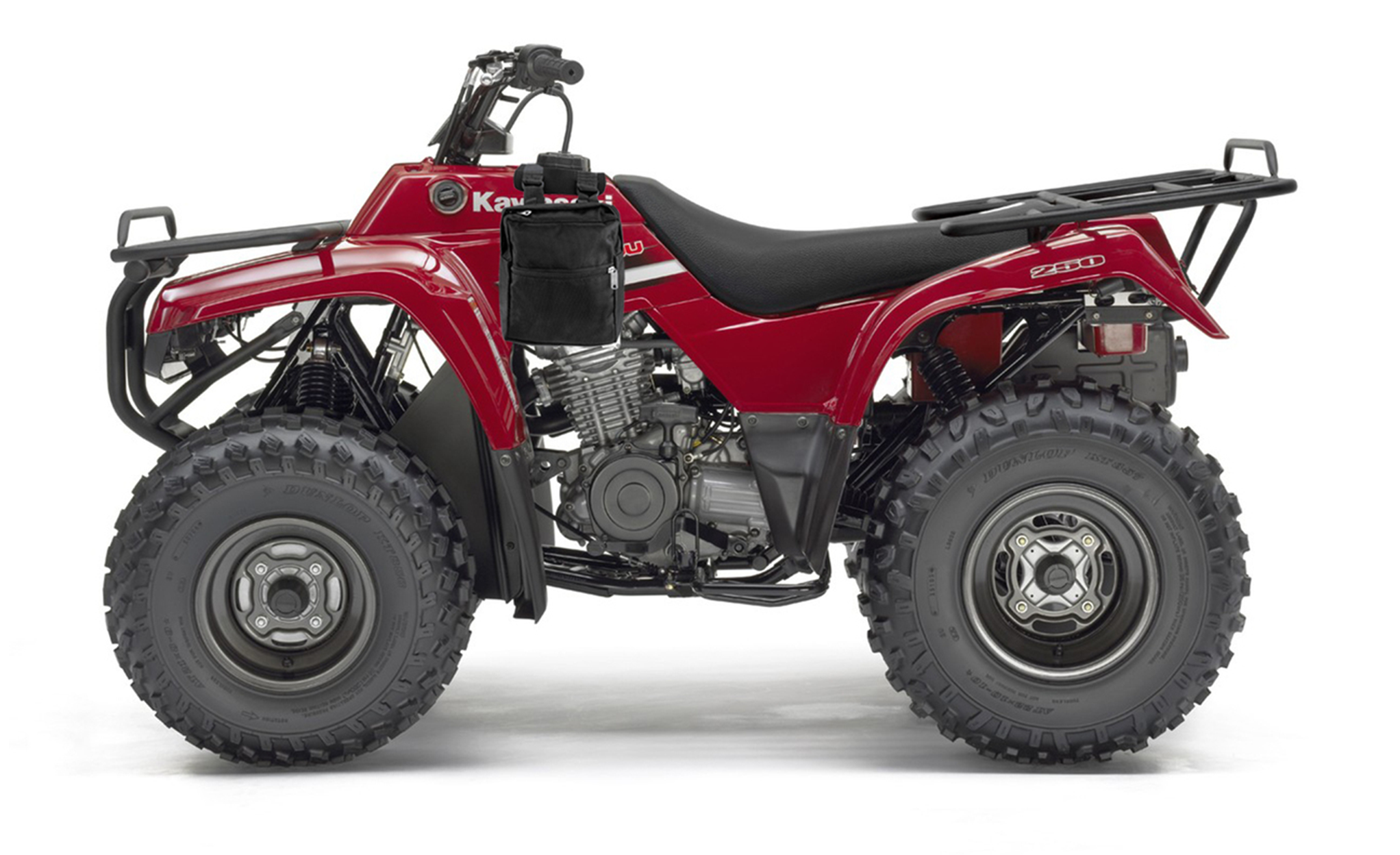 Viking ATV Small Dirt Bike/Enduro Tank-Top Saddlebags Black Bag on Bike View @expand