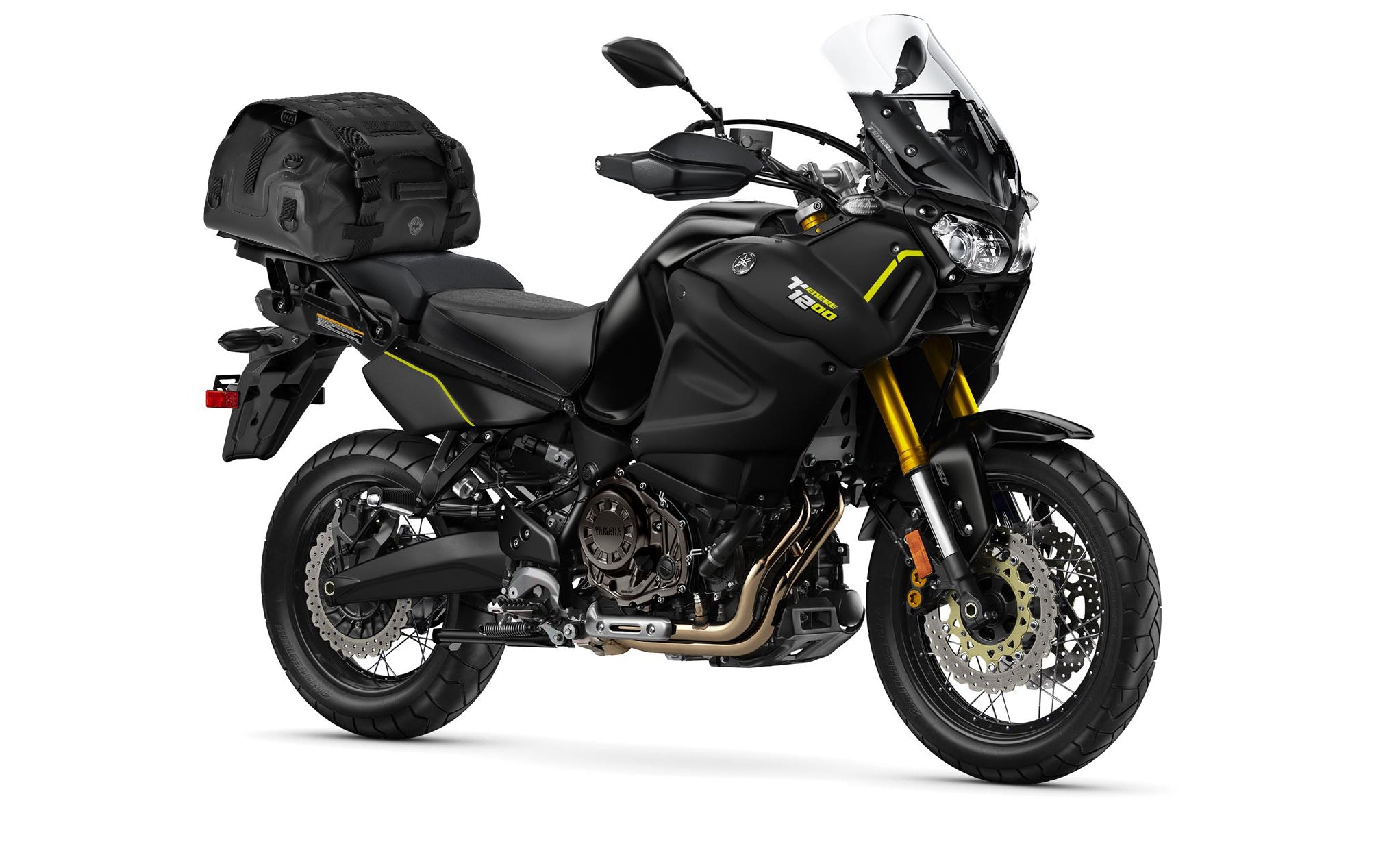 30L - Odyssey Yamaha Adventure Touring Duffel Bag on Bike @expand