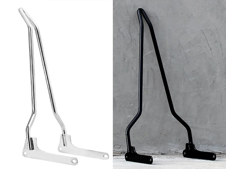 Chrome vs Glossy Black Sissy Bars - Which is the Better Option?