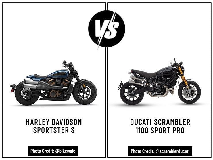 Ducati Scrambler 1100 Sport Pro Vs. Harley Davidson Sportster S