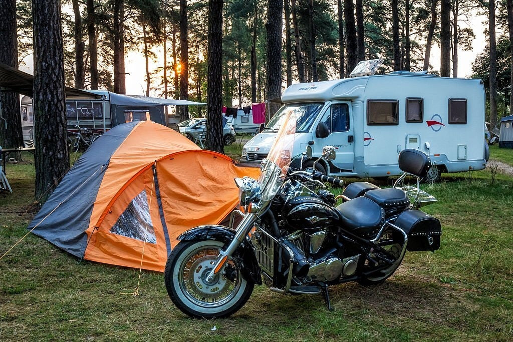 Going on A Camping Motorcycle Trip, Follow These Instructions