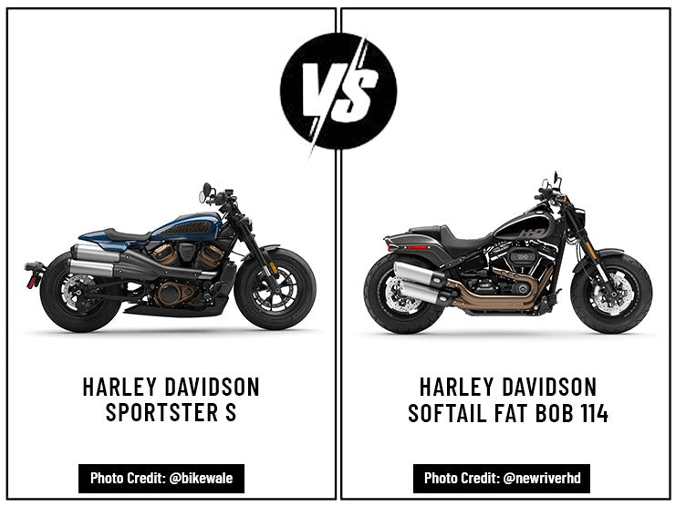 Harley-Davidson Sportster S Vs. Harley-Davidson Softail Fat Bob 114: A Detailed Comparison