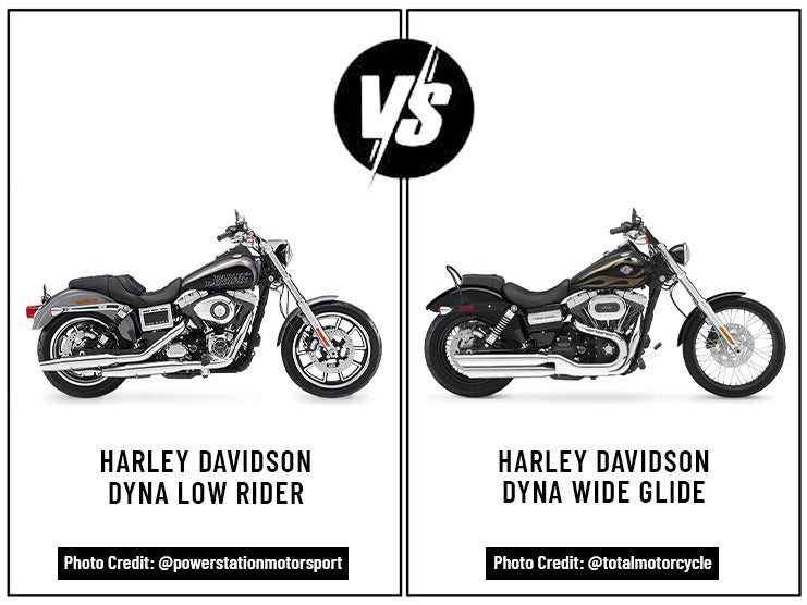 Harley Davidson Dyna Low Rider Vs. Harley Davidson Dyna Wide Glide