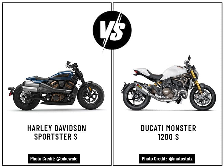 Harley Davidson Sportster S vs Ducati Monster 1200 S