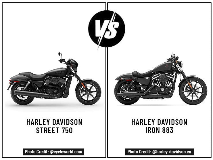 Harley Davidson Street 750 Vs. Harley Davidson Iron 883: A Detailed Comparison