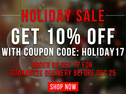 Holiday Sale - Get 10% Off