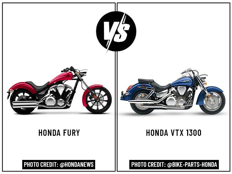 Honda Fury Vs. Honda VTX 1300