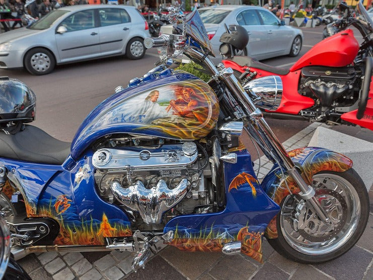 How Much Does a Motorcycle Paint Job Cost?