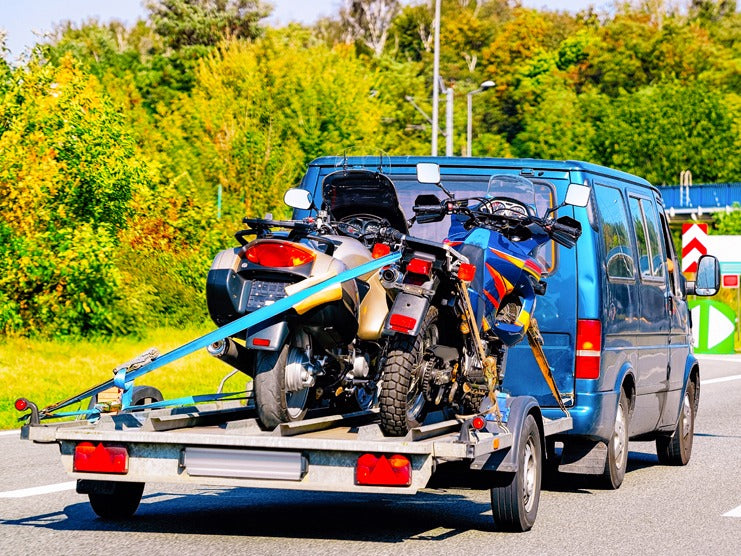 How to Haul a Motorcycle on a Motorcycle Trailer