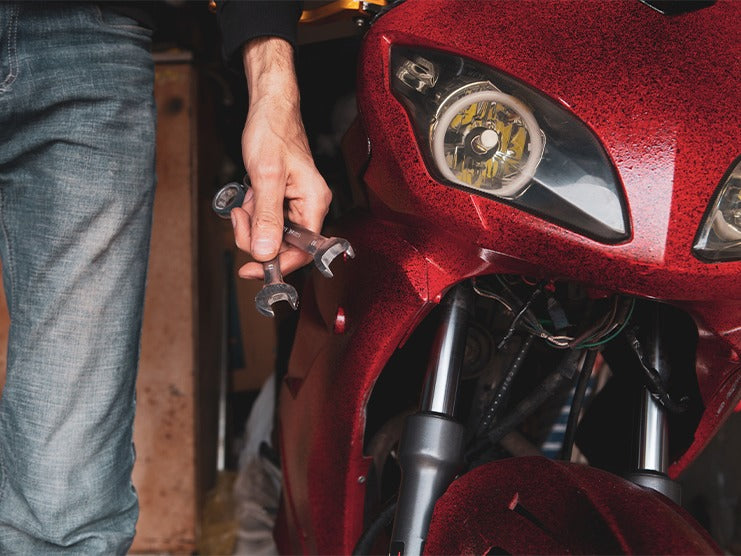 How to Repair a Broken Motorcycle Fairing?