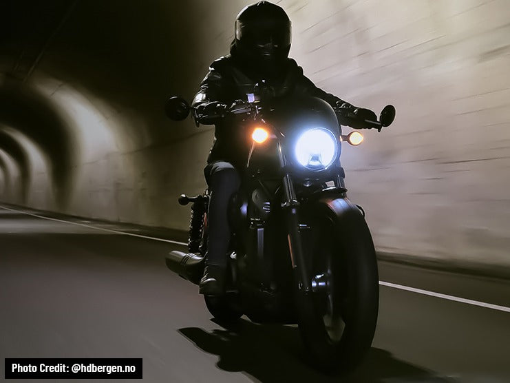 How to Ride a Motorcycle Safely at Night