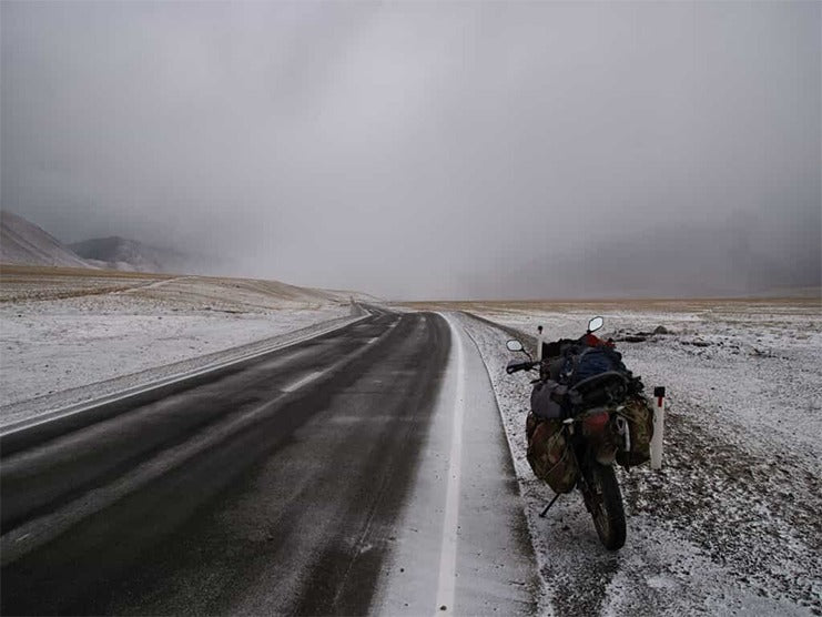 How to Ride a Motorcycle in Snow and Icy Conditions?