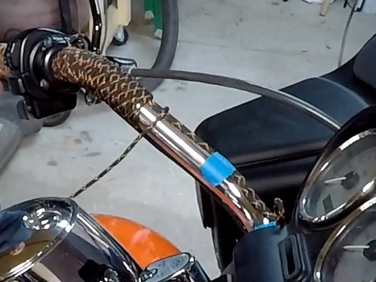 How to Wrap Motorcycle Handlebars