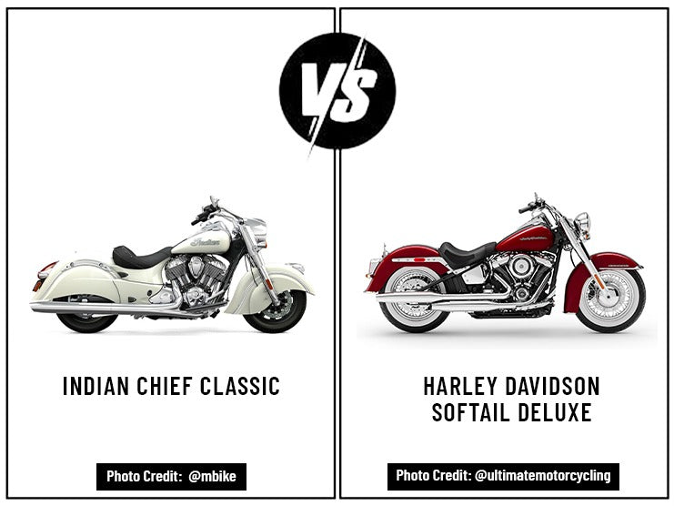 Indian Chief Classic Vs. Harley Davidson Softail Deluxe