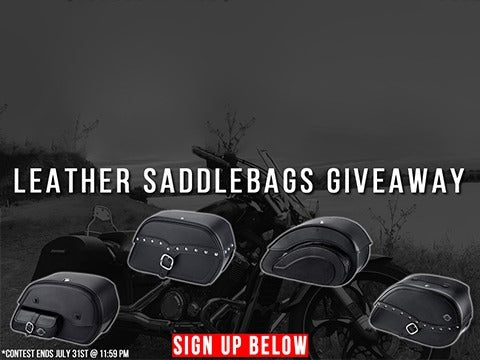 July Leather Saddlebags Giveaway