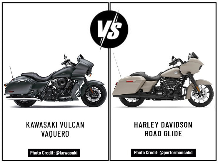 Kawasaki Vulcan Vaquero Vs. Harley Davidson Road Glide