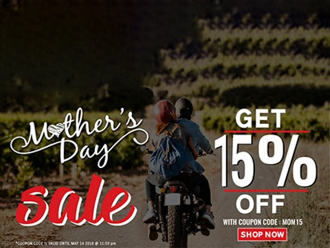 Mothers Day Sale - Get 15% Off