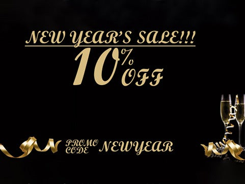 NEW YEAR’S SALE! 10% OFF ALL PRODUCTS!