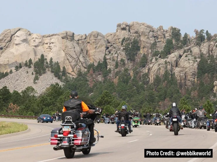 Routes at Sturgis Motorcycle Rally 2022
