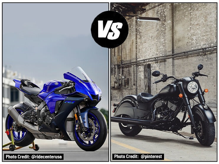 Sports Motorcycles vs Cruisers