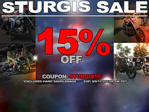 Sturgis 2015 Sale – Get 15% Off