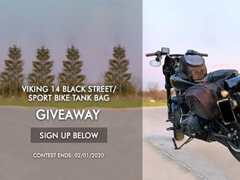 Viking Bags 14 Black Street /Sport Bike Tank Bag Giveaway