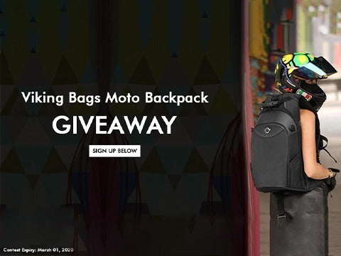 Viking Bags Moto Backpack Giveaway
