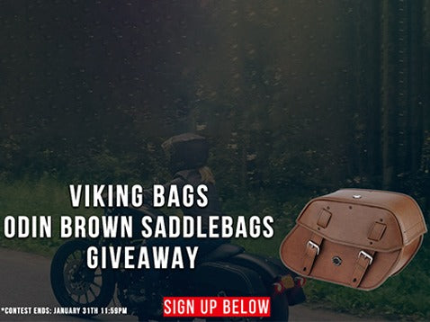 Viking Odin Brown Saddlebags Giveaway