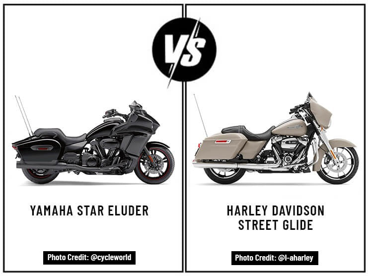 Yamaha Star Eluder vs Harley Davidson Street Glide