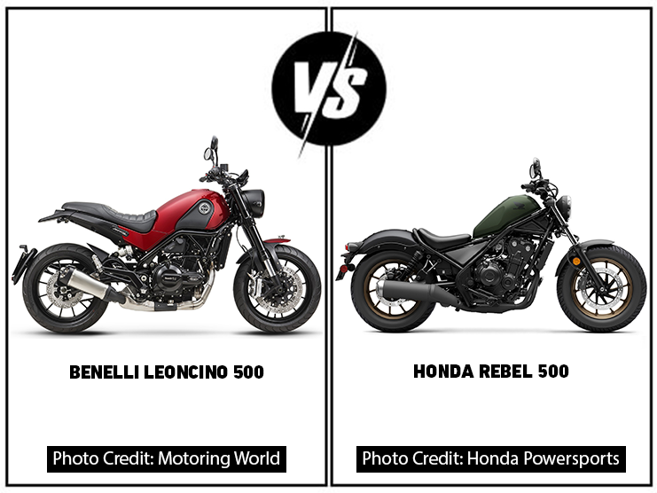 Benelli Leoncino 500 Vs Honda Rebel 500 Detailed Comparison