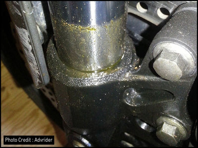 Can You Ride a Motorcycle with Leaking Fork Seals? - VikingBags