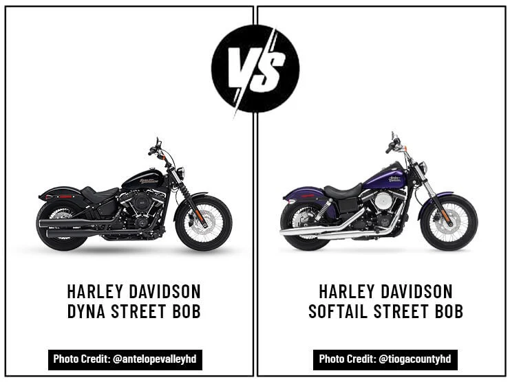 Difference Between Dyna And Softail
