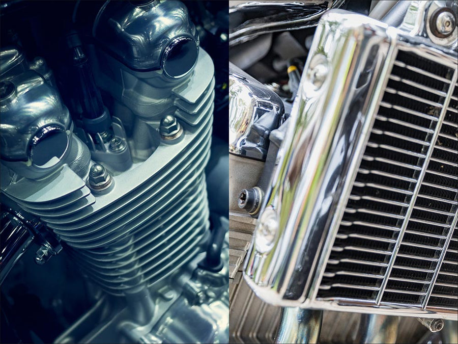 How Motorcycle Engine Cooling System Works? - Viking Bags