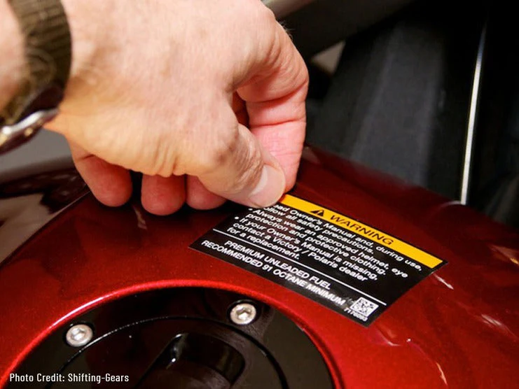 How to Safely Remove Stickers from Motorcycles - VikingBags