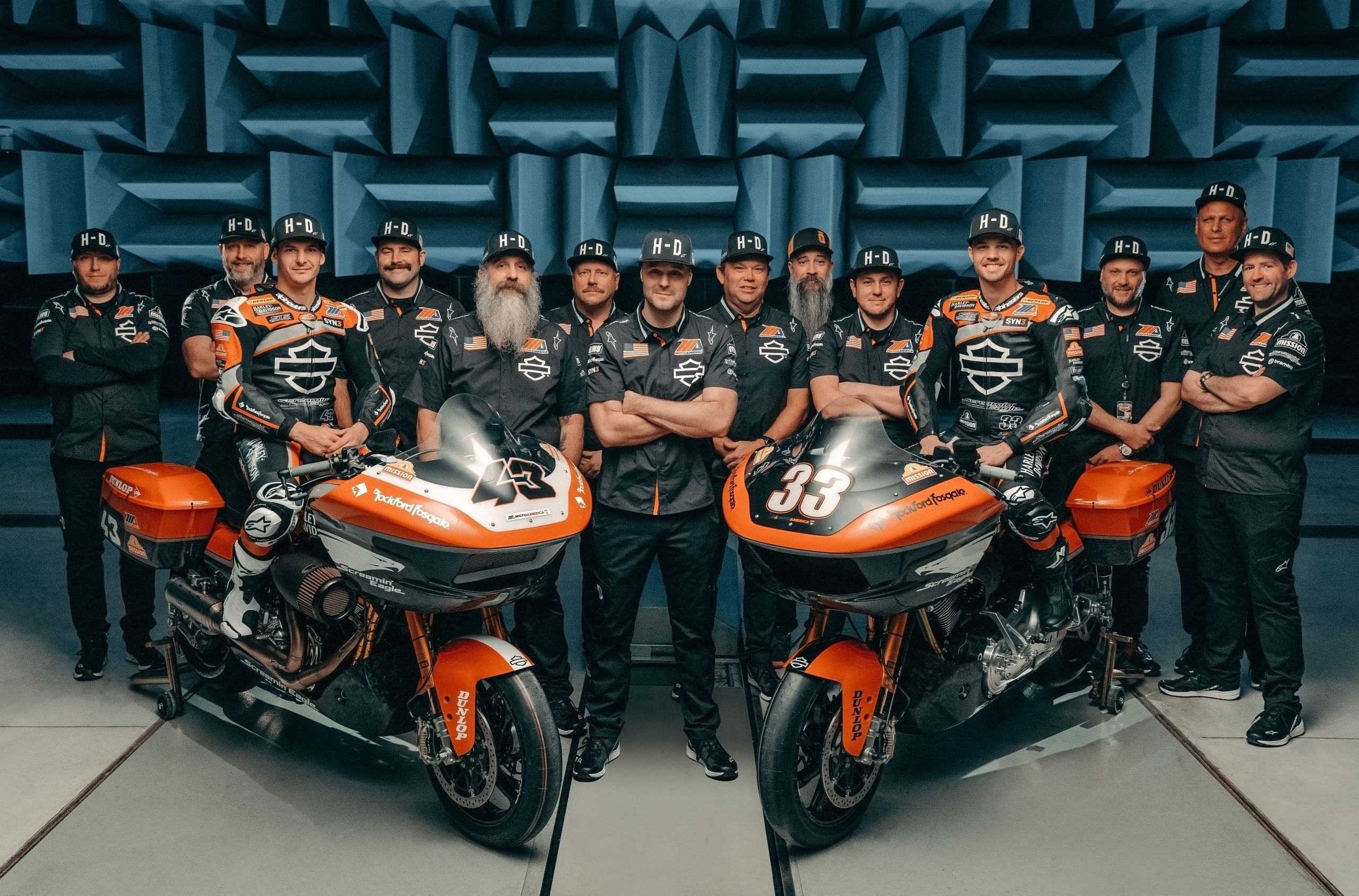 Harley Davidson King of Baggers Team - By Viking Bags