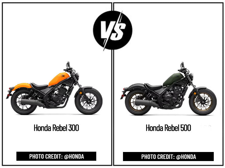 Honda Rebel 300 Vs Honda Rebel 500: Which is Better?