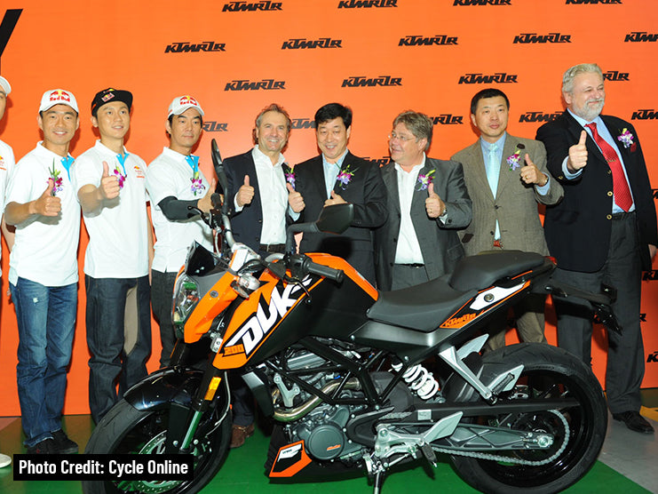 The Production Moves to China: Latest from the KTM’s Corner