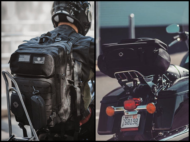 Motorcycle Backpack vs. Tail Bag - Which One Suits Your Rides?