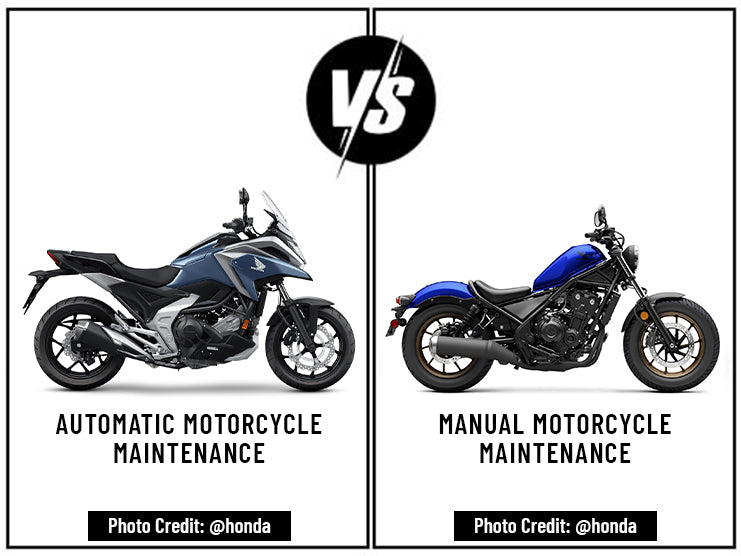 Automatic vs. Manual Motorcycle Maintenance