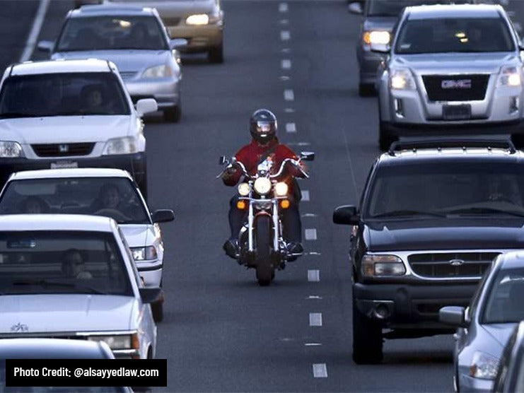 How Lane Splitting is Dangerous for Motorcycles