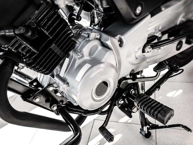 How to Paint a Motorcycle Engine Black