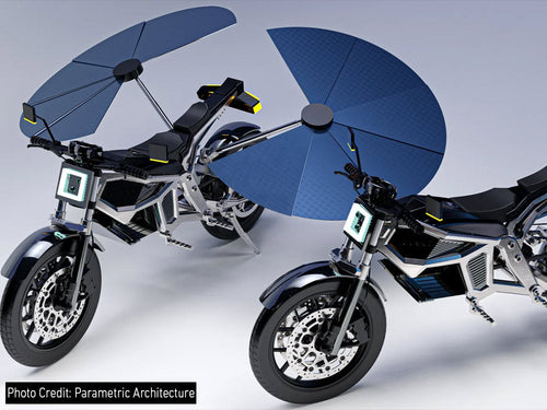 Solaris: The Self-Charging Solar Motorcycle Concept Is Here