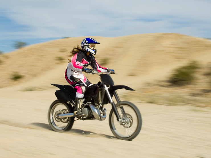 Strong Bone Benefits for Women Motorcycle Riders