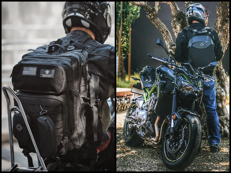 best backpack for motorcycle helmet MKN Carbon Fiber Hard Shell with Holder Fits all kinds of helmets Things to Consider Before Buying