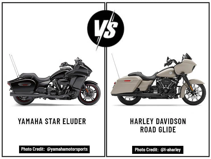 Yamaha Star Eluder Vs. Harley Davidson Road Glide - VikingBags
