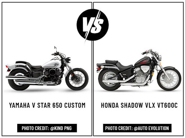 Yamaha V Star 650 Custom Vs. Honda Shadow VLX VTX600C - VikingBags