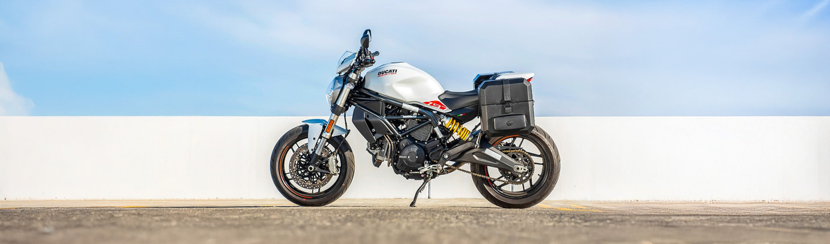 ヒデ Ducati Monster 797 (2016+) motorcycle Saddlebags - VikingBags