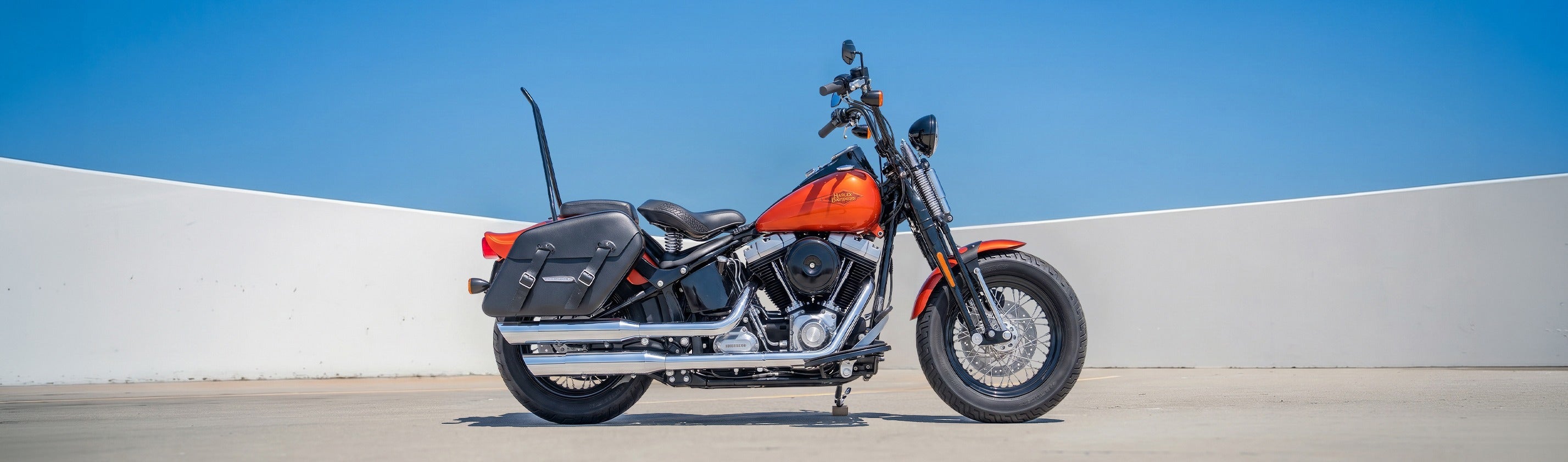 Harley Davidson Softail Cross Bones FLSTSB Saddlebags