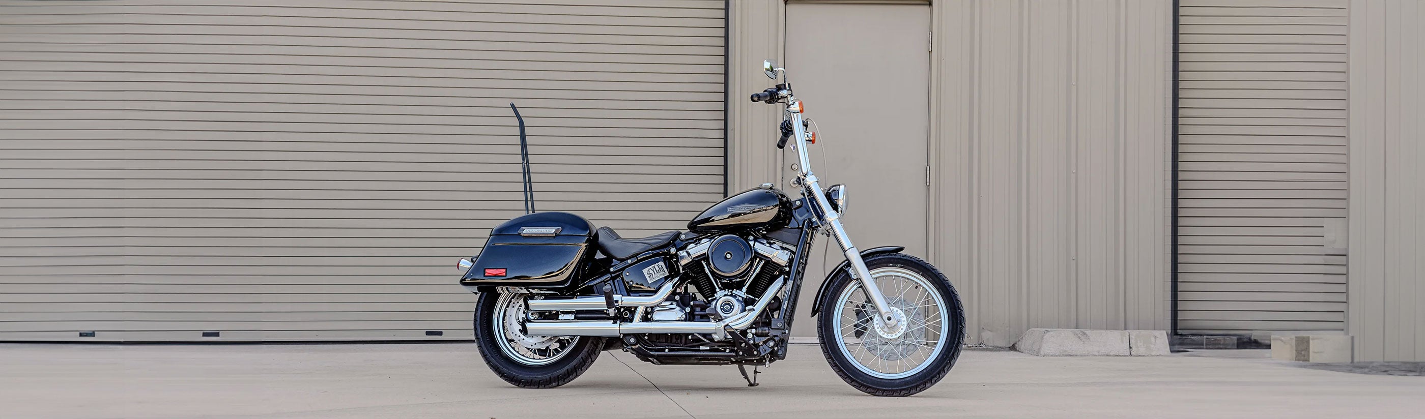 Harley Davidson Softail Slim FLSL Saddle Bags